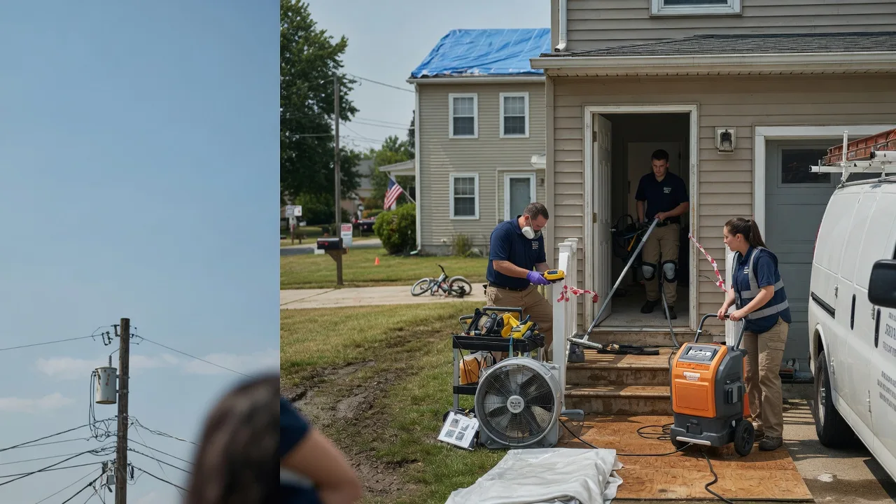 Water Damage Repair in Bluffton, AR near me